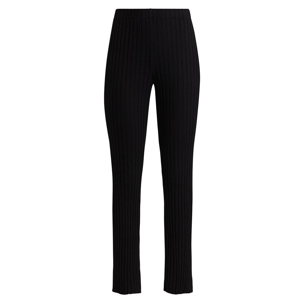 Simon Miller 'Cyrene' Black Spandex Ribbed Pants Size XS